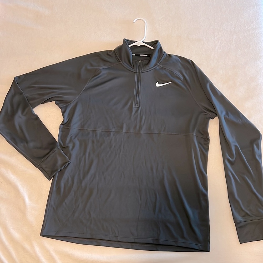 Nike Running Dri-Fit Pullover Grey New with Tag